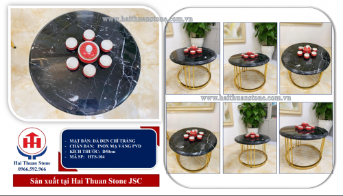 Bàn trà mặt đá HTS-104