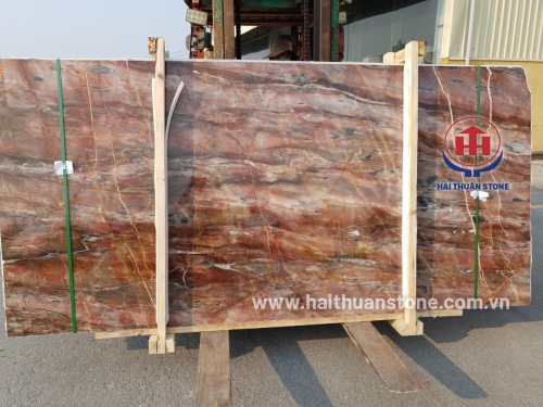 Đá Marble hồng ngọc Italy