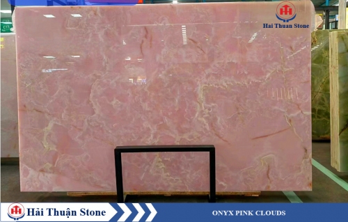 ĐÁ ONYX PINK CLOUDS