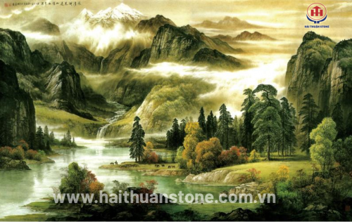 Tranh đá phong cảnh HTSJ 006