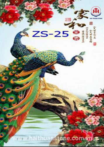 TRANH ĐÁ KHỔNG TƯỚC HTSJ 007