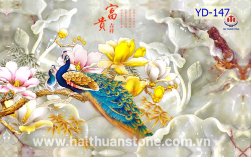 TRANH ĐÁ KHỔNG TƯỚC HTSJ 009