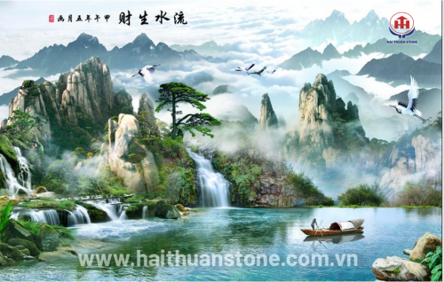 Tranh đá phong cảnh HTSJ 019