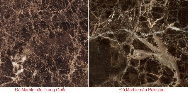 Đá marble nâu mang nét cổ điển sang trọng cho nhà đẹp